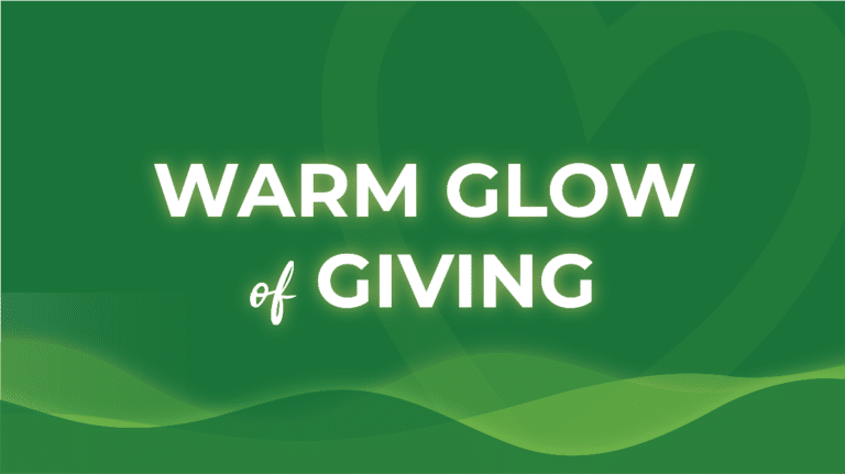 Warm Glow of Giving